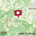 Mappa Casa per ferie Cà Monte - Borzano di Albinea