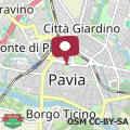 Mapa Casa Petrarca - Pavia City - by HOST4U