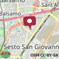 Mapa Casa Pirandello 3 min metro
