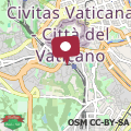 Map Casa Piuma al Vaticano e S Pietro