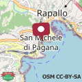 Map Casa Pomaro-sul mare-vicino a Portofino