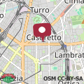 Mappa Casa Porpora, trilocale in posizione eccellente Milano