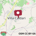 Karte Casa Porta Rossa in Villa Caldari, 5 km from the sea