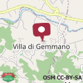 Mappa Casa privata in collina