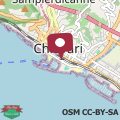 Mappa Casa Puni in passeggiata mare