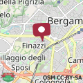 Karte Casa Rafia in the heart of Bergamo