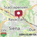 Mapa Casa Ravacciano