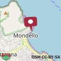 Mappa Casa Relax Mondello