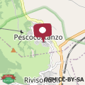 Mapa Casa relax Pescocostanzo