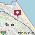 Map Casa Renata by Affitti Brevi Rimini