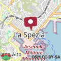 Mapa Casa Rétro. Historic center - La Spezia