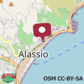 Map Casa Ribot: Alassio centro e mare a portata di mano