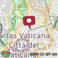 Map Casa Rica at Vatican and St Peter