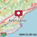 Mapa Casa Roma Arenzano