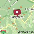 Map Casa rosa sull'appennino tosco emiliano