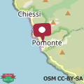 Map Casa Rosina - Pomonte