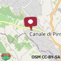 Map Casa Rubino, Canale di Pirro - Valle d'Itria