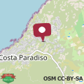 Map Casa Ruja - Costa Paradiso