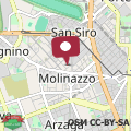 Map Casa San Siro-Stadio & free park - Stadio e Metropolitana