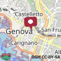 Mapa Casa San Vincenzo, un nido nel cuore di Genova.