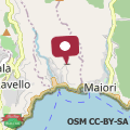 Map Casa Sangineto - Minori - Costa Amalfitana- A Paradise in the countryside