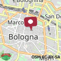 Map Casa Santana Bologna centro