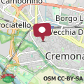 Map Casa Santina - Palazzo Trecchi-Università