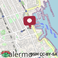 Map Charm & Comfort Apartment - Palermo Centre