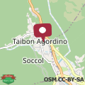 Map Casa Serena in Dolomiti Agordine