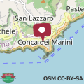 Mapa Casa Serena with sea view