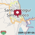 Mappa Casa Silvana Relax e Mare nel cuore di Sant'Antioco