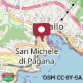 Mapa Casa Sirio -Rapallo