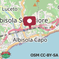 Map Casa Sisto al mare, con terrazza