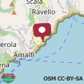 Mappa Casa Skyline a Ravello