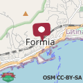 Mapa Casa Sofia nel centro di Formia