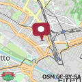 Map Casa Spontini modern apartment with balcony