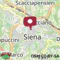 Map CASA STELLA- a due passi dal corso di Siena