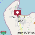 Mapa Casa Stella San Vito Lo Capo