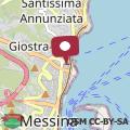 Mapa Casa Stretto di Messina