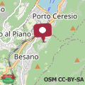 Mappa Casa sul Lago di Lugano - Besano / Porto Ceresio