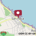 Mapa Casa sul Mare - WIFI free - parcheggio privato