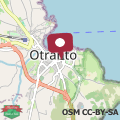 Map Casa Sveva a Otranto vista mare