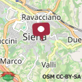 Mapa Casa Torre - Palio di Siena