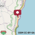 Map Casa Tosca, appartamento con una bellissima vista sul mare