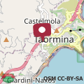 Mappa Casa vacanza a Taormina in via crocifisso Nr 10