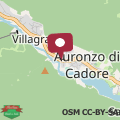 Map Casa vacanza Auronzo