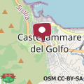 Mapa Casetta Philia, Appartamento silenzioso con Aria Condizionata e parcheggio gratuito a Castellammare del Golfo