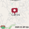 Map Casa Vacanza Dante 17 Carini