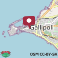 Mapa Casa vacanza Gallipoli centro