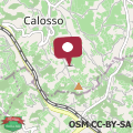 Mappa Casa vacanza il colle del vento